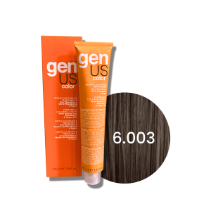 GENUS COLOR trwała farba do włosów krem koloryzujący 100 ml| 6.003