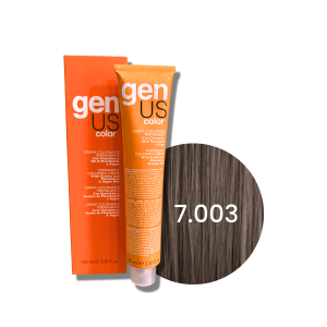 GENUS COLOR trwała farba do włosów krem koloryzujący 100 ml| 7.003