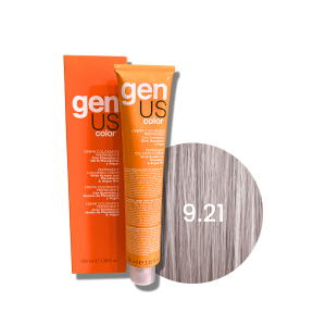 GENUS COLOR trwała farba do włosów krem koloryzujący 100 ml| 9.21