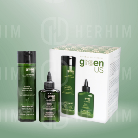 GENUS GREENUS CURATIVE zestaw naturalnej kuracji skalpu | 250 ml + 100 ml - 3