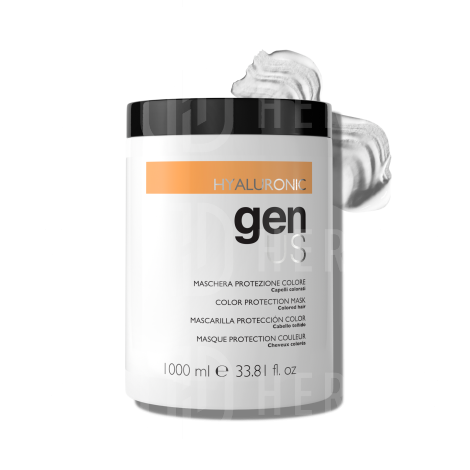 GENUS HYALURONIC maska wygładzająca do włosów farbowanych 1000 ml - 2