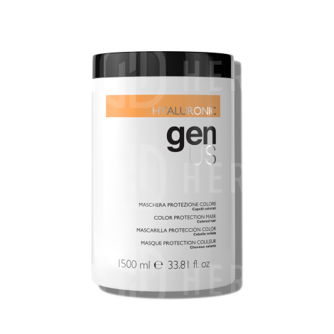 GENUS HYALURONIC maska wygładzająca do włosów farbowanych 1500 ml