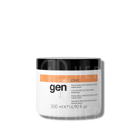 GENUS HYALURONIC maska wygładzająca do włosów farbowanych 500 ml