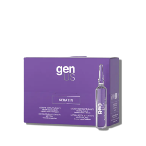GENUS KERATIN lotion intensywnie regenerujący do włosów ampułki 12 x 10 ml