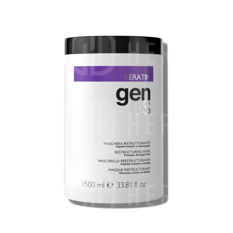 GENUS KERATIN maska regenerująca do włosów uszkodzonych 1500 ml