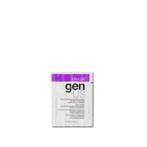 GENUS KERATIN serum kuracja regenerująca do włosów uszkodzonych 3 ml