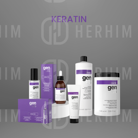 GENUS KERATIN szampon regenerujący do włosów uszkodzonych 300 ml - 5