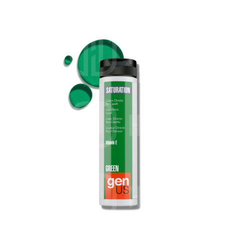GENUS SATURATION toner koloryzujący w żelu bez amoniaku 150 ml | Green - 2
