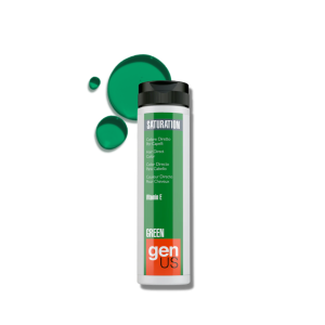 GENUS SATURATION toner koloryzujący w żelu bez amoniaku 150 ml | Green - image 2