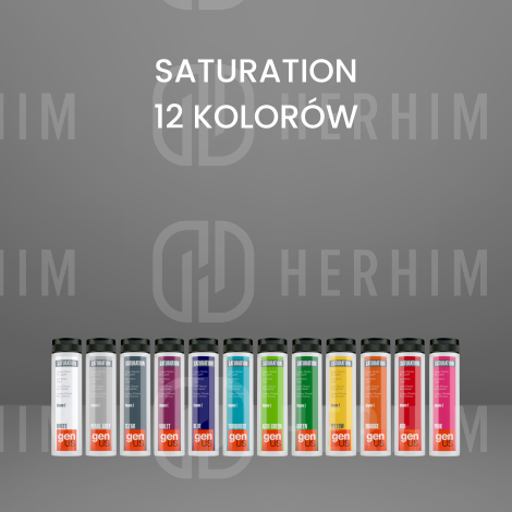 GENUS SATURATION toner koloryzujący w żelu bez amoniaku 150 ml | Turquoise - 4