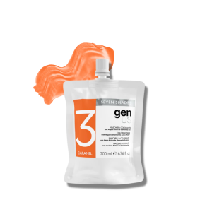 GENUS SEVEN SHADES maska koloryzująca z wodą organiczną 200 ml | Carmel - image 2
