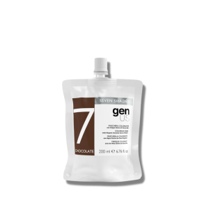 GENUS SEVEN SHADES maska koloryzująca z wodą organiczną 200 ml | Chocolate
