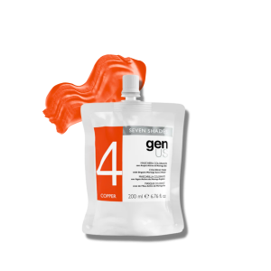 GENUS SEVEN SHADES maska koloryzująca z wodą organiczną 200 ml | Copper - image 2