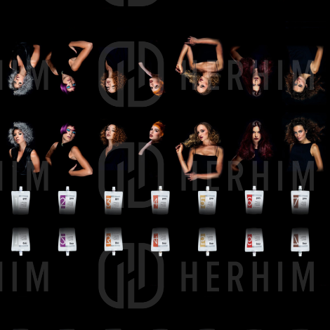 GENUS SEVEN SHADES zestaw masek koloryzujących z wodą organiczną 7 x 200 ml - 5