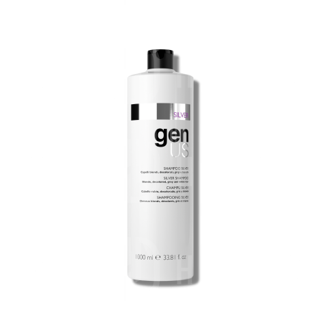 GENUS SILVER szampon do włosów neutralizujący żółty kolor 1000 ml