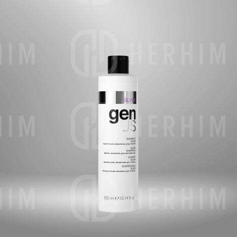 GENUS SILVER szampon do włosów neutralizujący żółty kolor 300 ml - 3