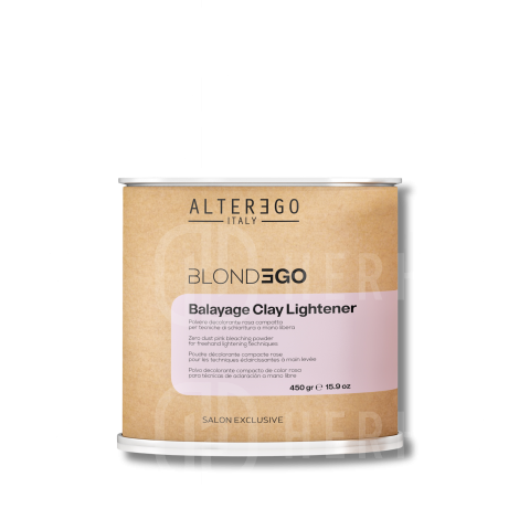 ALTER EGO BLONDEGO Balayage Clay Lightener rozjaśniacz bezpyłowy 450 g