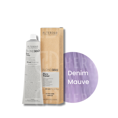 ALTER EGO BLONDEGO Pastel Toner pastelowy bez amoniaku 60 ml | Denim Mauve