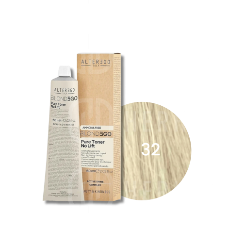 ALTER EGO BLONDEGO Pure Toner No Lift krem tonujący bez amoniaku 60 ml | 32