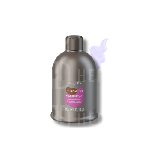 ALTER EGO CHROMEGO Silver Maintain szampon przeciw żółtym odcieniom 300 ml - 2