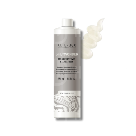 ALTER EGO SHEWONDER Restorative nawilżający szampon regenerujący 950 ml - 2