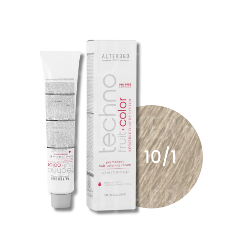 ALTER EGO TECHNOFRUIT trwała farba do włosów z keratyną 100 ml | 10/1