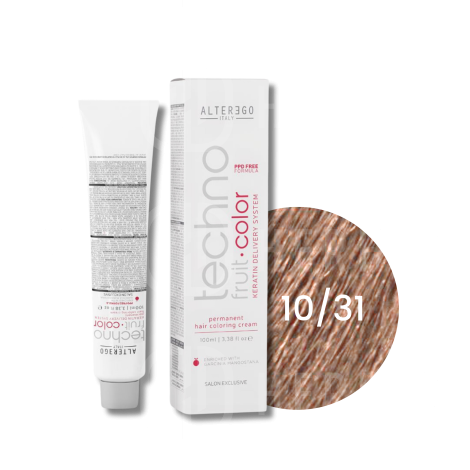 ALTER EGO TECHNOFRUIT trwała farba do włosów z keratyną 100 ml | 10/31