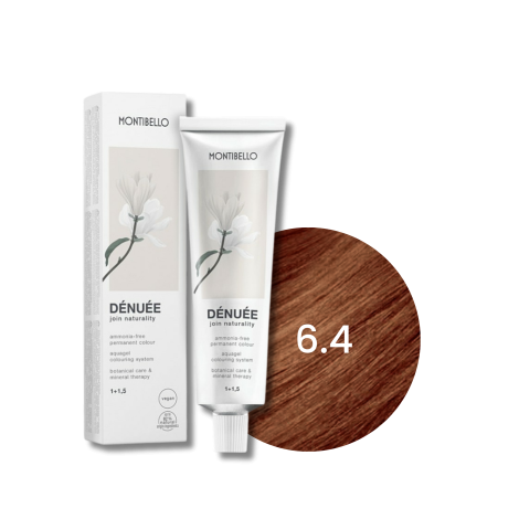 MONTIBELLO DENUEE naturalna farba do włosów bez amoniaku 60 ml | 6.4