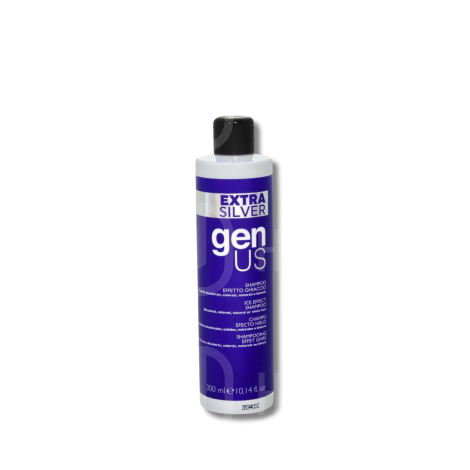 GENUS EXTRA SILVER szampon neutralizujący żółte odcienie efekt lodu 300 ml