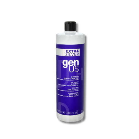 GENUS EXTRA SILVER szampon neutralizujący żółte odcienie efekt lodu 1000 ml