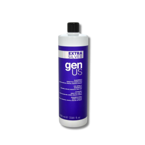 GENUS EXTRA SILVER szampon neutralizujący żółte odcienie efekt lodu 1000 ml