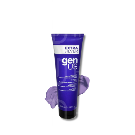 GENUS EXTRA SILVER maska neutralizująca żółte odcienie efekt lodu 300 ml - 2
