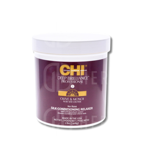 CHI BRILLIANCE Silk Conditioning Relaxer system prostujący włosy 908 g