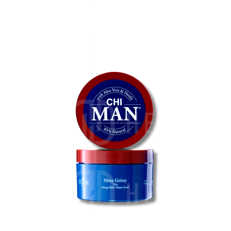 CHI MAN Nitty Gritty Hair Clay matowa glinka do stylizacji włosów 85 g