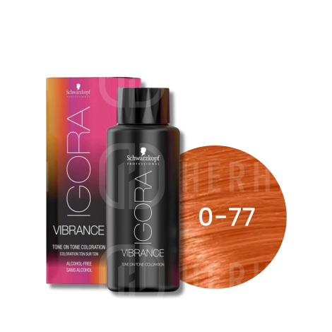 SCHWARZKOPF IGORA VIBRANCE farba do włosów ton w ton 60 ml | 0-77