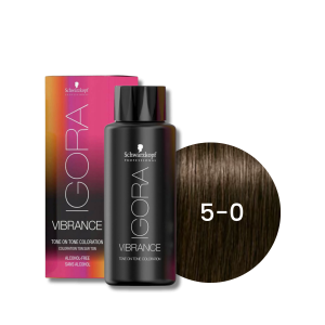 SCHWARZKOPF IGORA VIBRANCE farba do włosów ton w ton 60 ml | 5-0