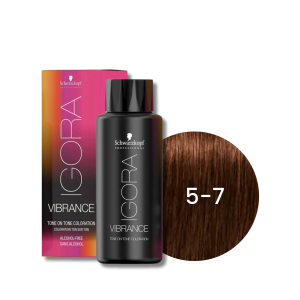 SCHWARZKOPF IGORA VIBRANCE farba do włosów ton w ton 60 ml | 5-7