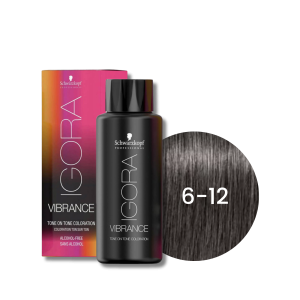 SCHWARZKOPF IGORA VIBRANCE farba do włosów ton w ton 60 ml | 6-12