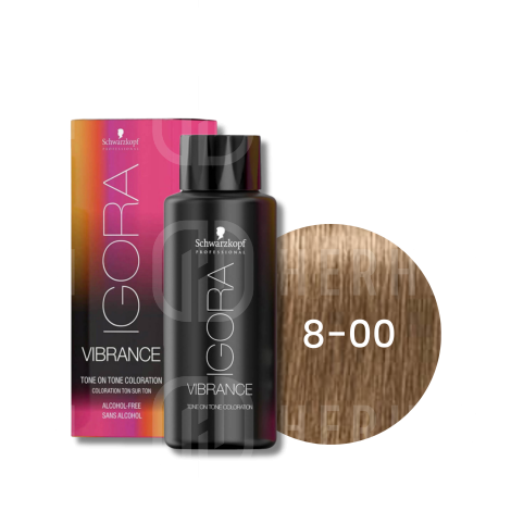 SCHWARZKOPF IGORA VIBRANCE farba do włosów ton w ton 60 ml | 8-00