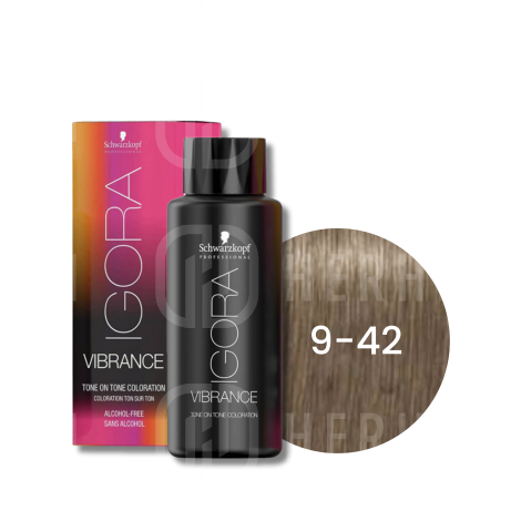 SCHWARZKOPF IGORA VIBRANCE farba do włosów ton w ton 60 ml | 9-42