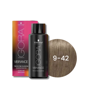 SCHWARZKOPF IGORA VIBRANCE farba do włosów ton w ton 60 ml | 9-42