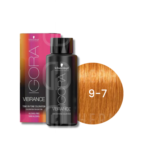 SCHWARZKOPF IGORA VIBRANCE farba do włosów ton w ton 60 ml | 9-7