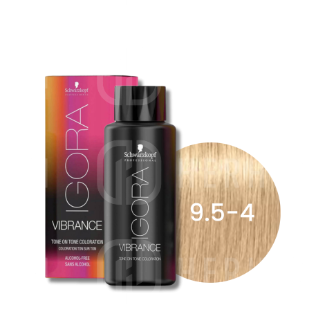 SCHWARZKOPF IGORA VIBRANCE farba do włosów ton w ton 60 ml | 9.5-4