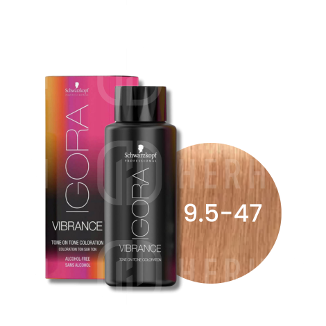 SCHWARZKOPF IGORA VIBRANCE farba do włosów ton w ton 60 ml | 9.5-47