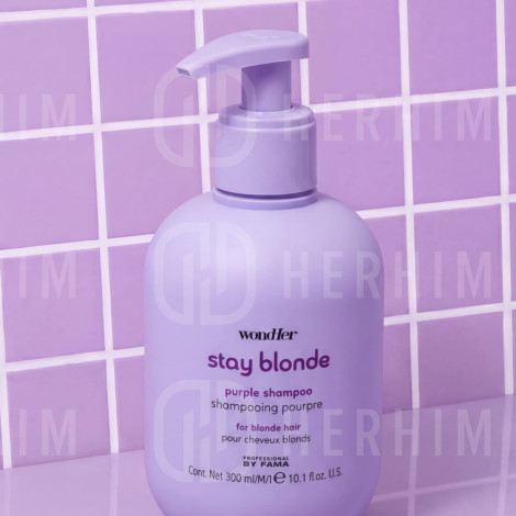 BY FAMA WONDHER Stay Blonde szampon neutralizujący do włosów blond 300 ml - 3