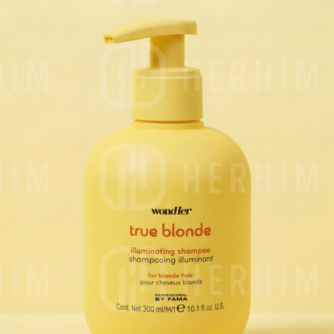 BY FAMA WONDHER True Blonde szampon rozświetlający do włosów blond 300 ml - 3