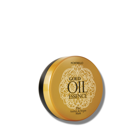 MONTIBELLO GOLD OIL ESSENCE maska bursztynowo arganowa do włosów 200 ml