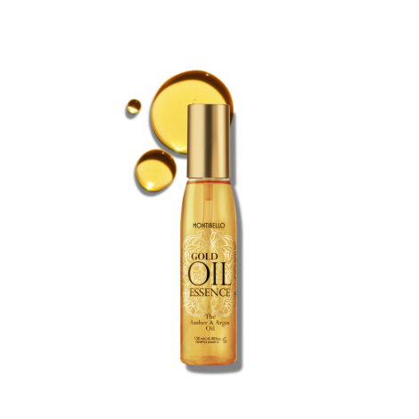 MONTIBELLO GOLD OIL ESSENCE olejek bursztynowo arganowy do włosów 130 ml - 2