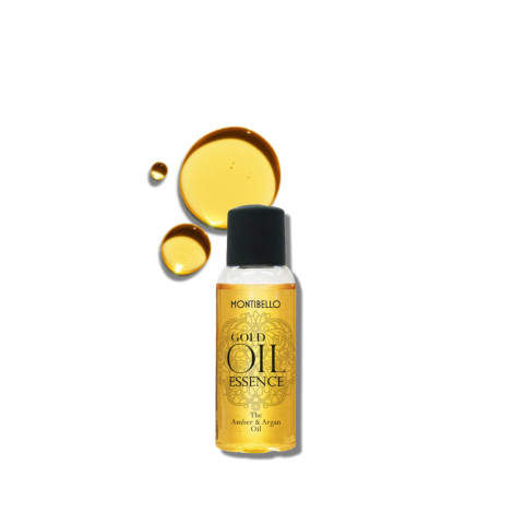 MONTIBELLO GOLD OIL ESSENCE olejek bursztynowo arganowy do włosów 30 ml - 2