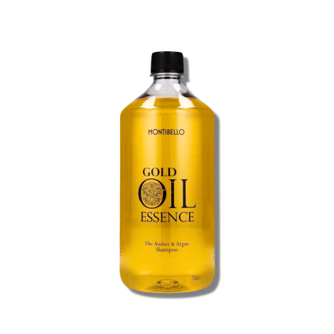 MONTIBELLO GOLD OIL ESSENCE szampon bursztynowo arganowy do włosów 1 000 ml